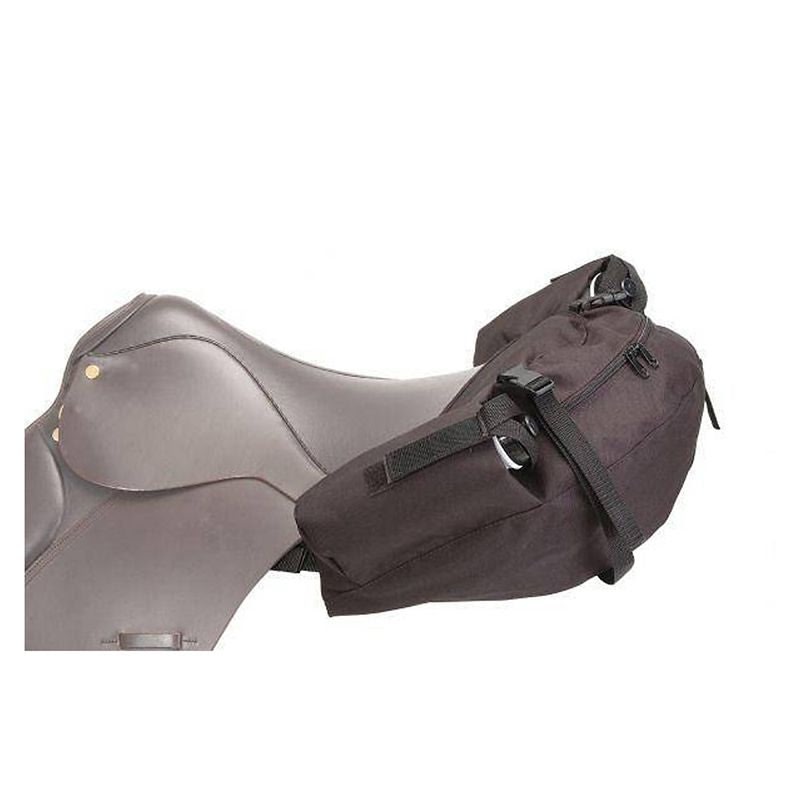 Tough1 English Nylon Saddle Bag