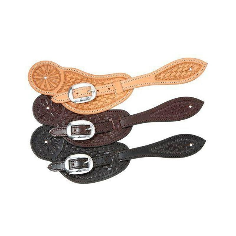 Royal Kings Shaped Basketweave Spur Straps - Thumbnail 4