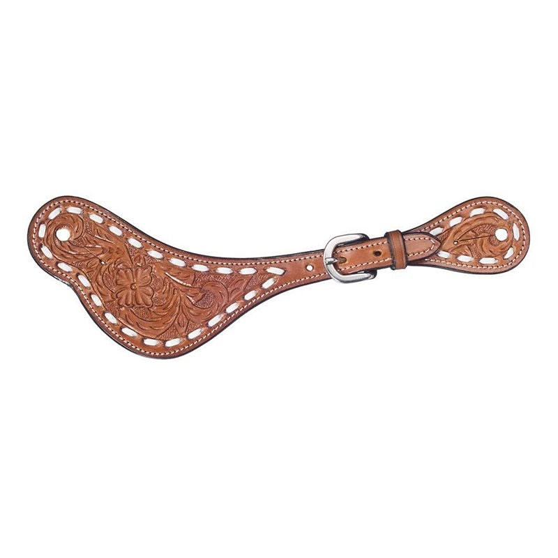 Tough1 Buckstitch Floral Spur Straps