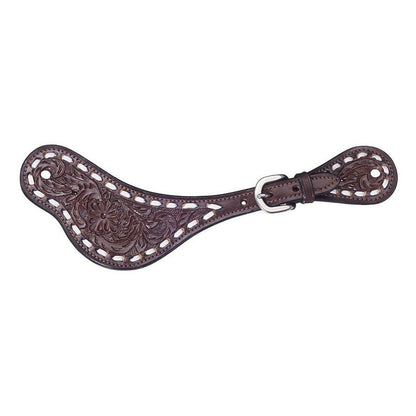 Tough1 Buckstitch Floral Spur Straps