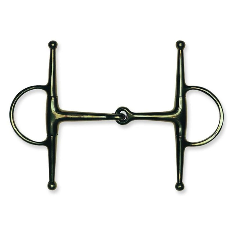 Metalab Jointed 13mm Full Cheek Snaffle Bit