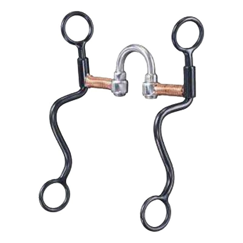 Tough1 S Shank Sweet Iron Correction Snaffle 5 Brn