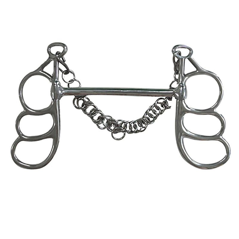 Butterfly Mullen Mouth 3 Loop Cheek Bit