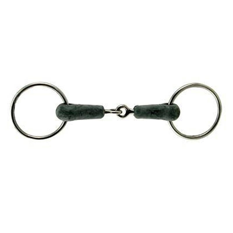 Coronet Loose Ring Hard Rubber Jointed Mouth Bit