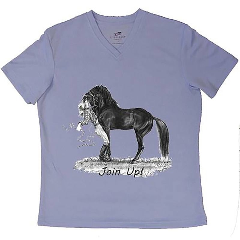 Intrepid Join Up V-Neck Ladies Tee Shirt