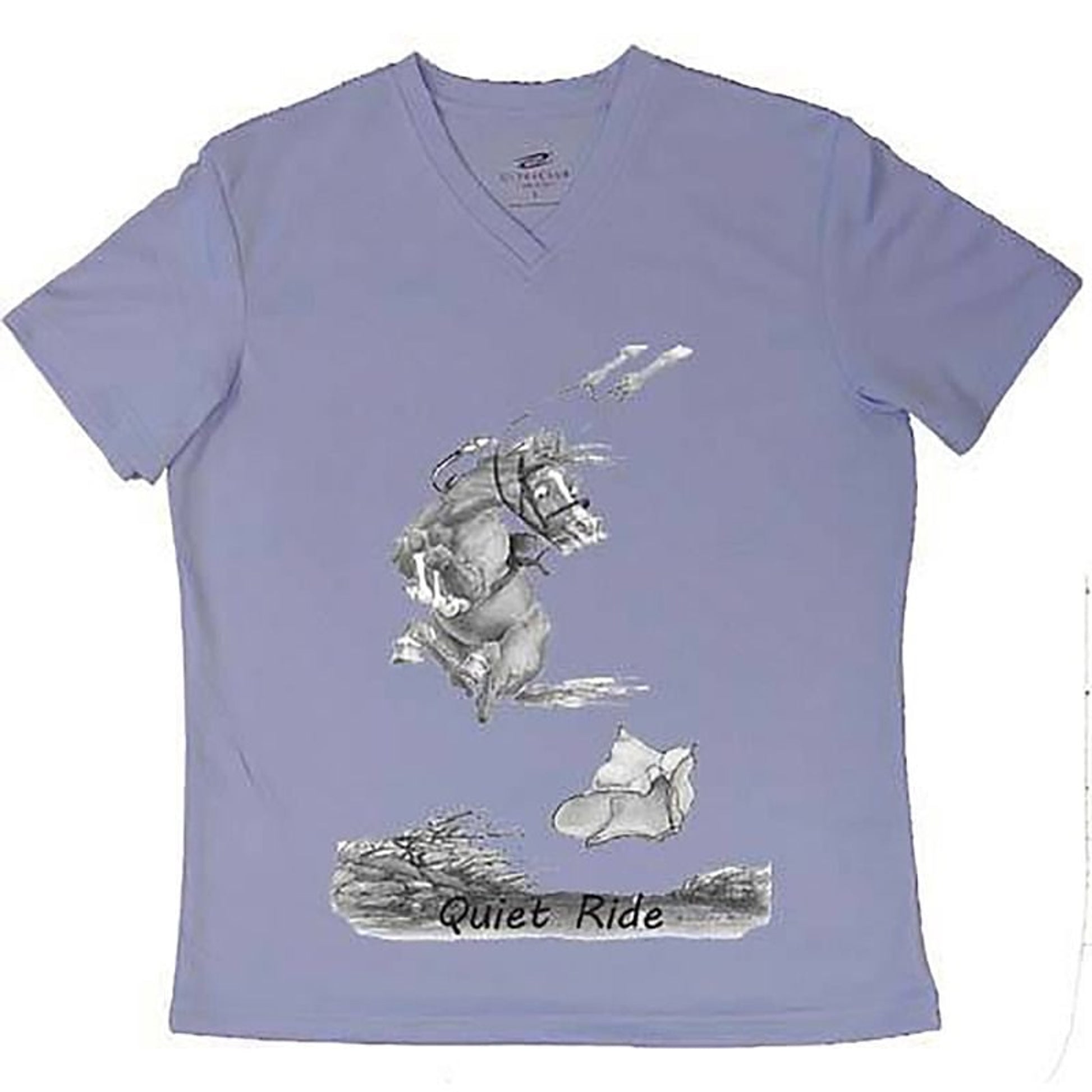 Intrepid Quiet Ride V-Neck Ladies T-Shirt