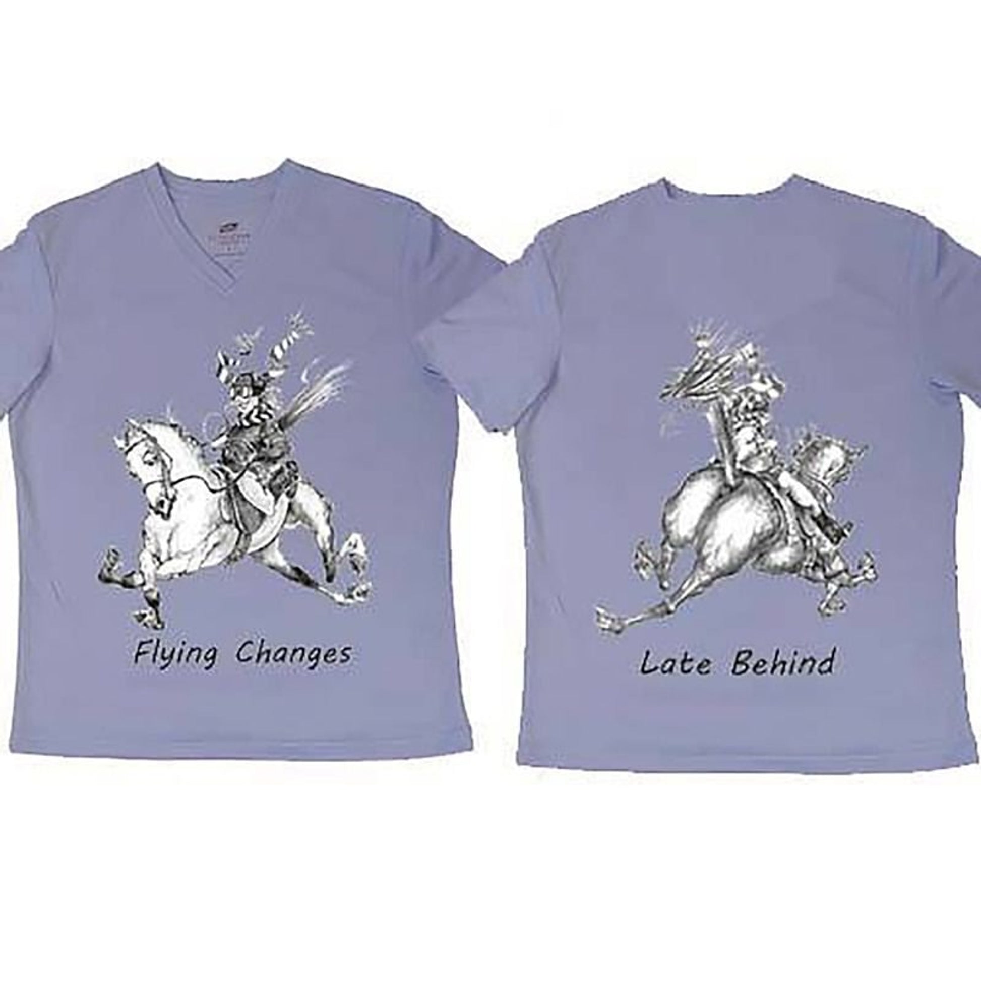 Intrepid Flying Lead Changes VNeck TShirt