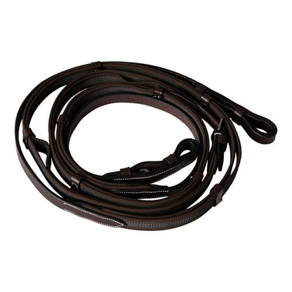 Huntley Equestrian Sedgwick Double Layer Web Grip Reins