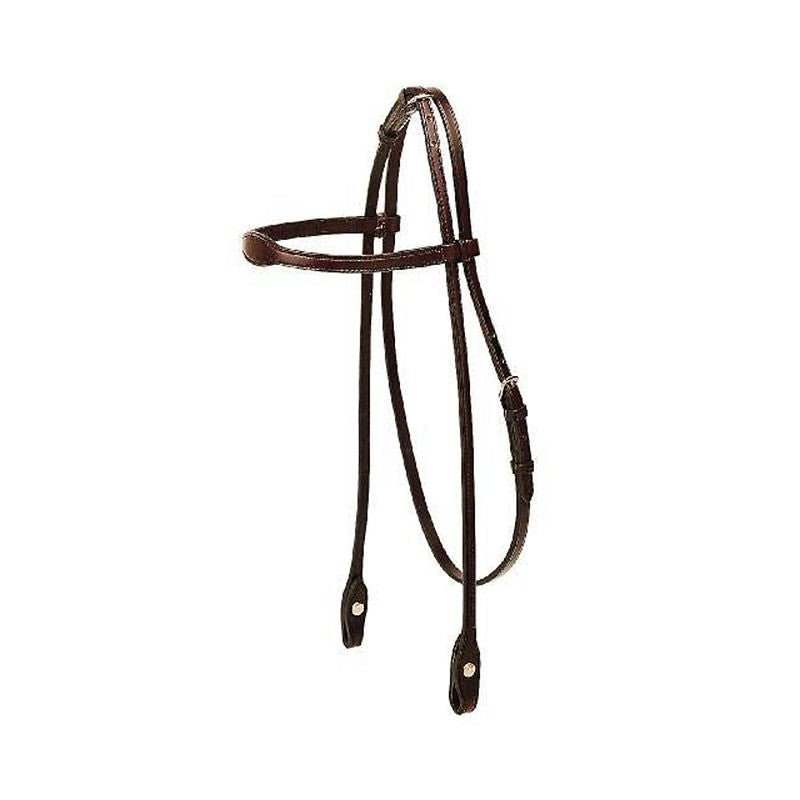 Tory English Bridle Flared Arabian Headstall