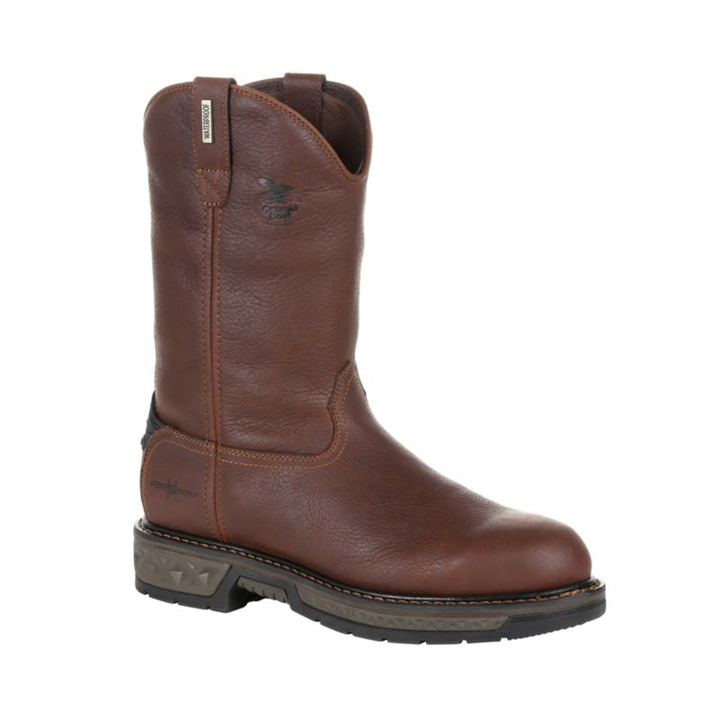 Georgia Boot Mens Rnd Toe Pull On Boot