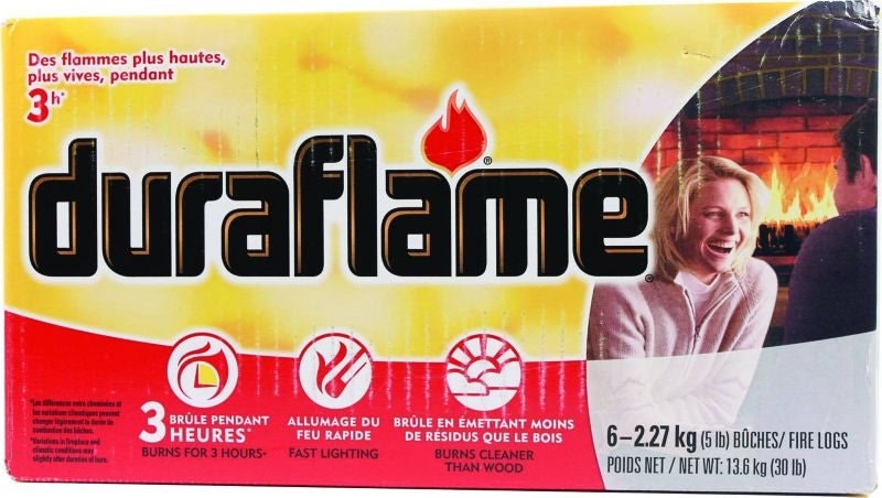Duraflame Fire Log 5lb 6 Pack