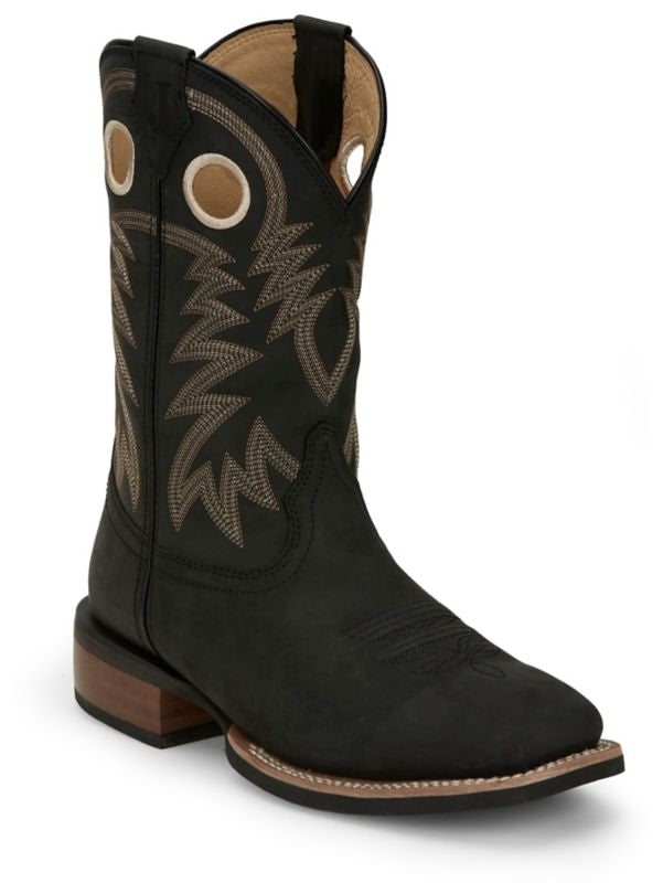 Justin Mens Shane Square Toe Boots