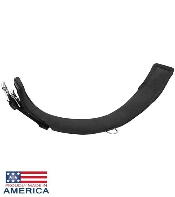 Featherweight Neoprene Girth Black 3In