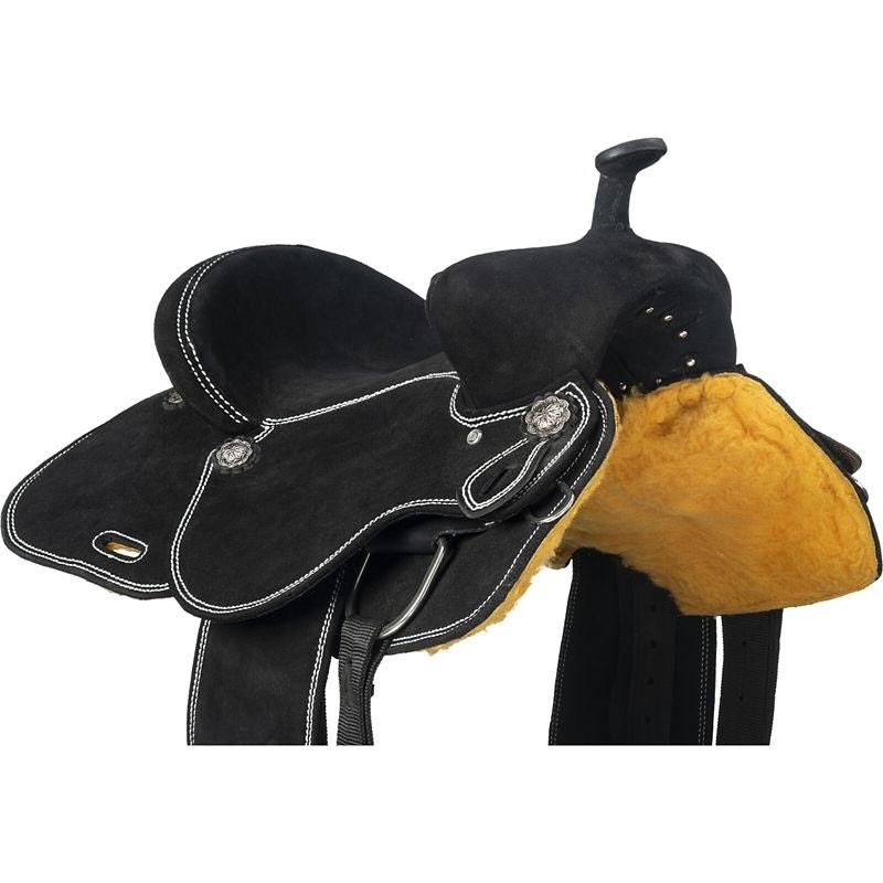 King Series Suede Bear Trap Saddle– StateLineTack