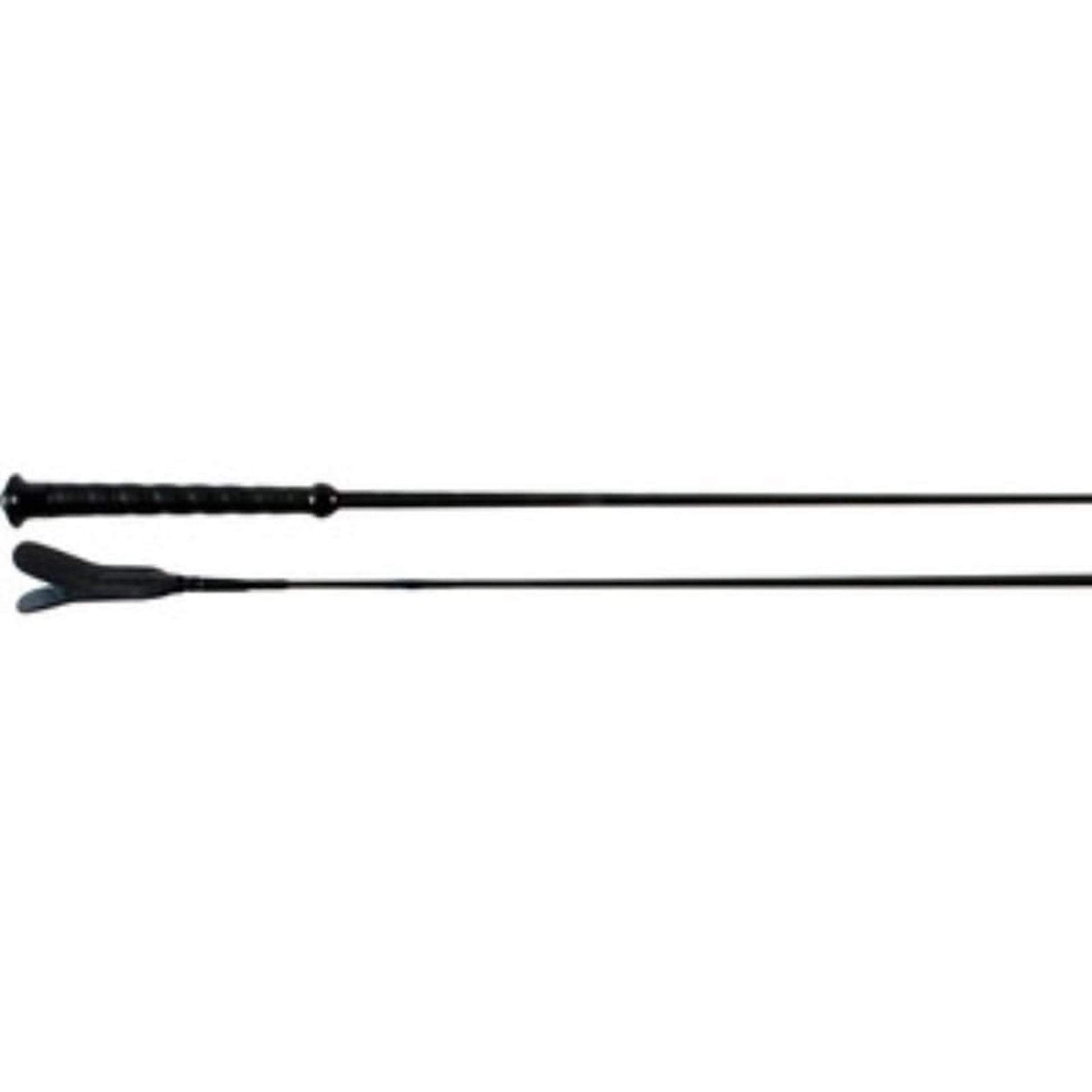 Jacks Dressage Whip with Long Flap 52 Black
