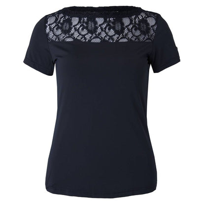 B Vertigo Natalia Womens Boat Neck Shirt