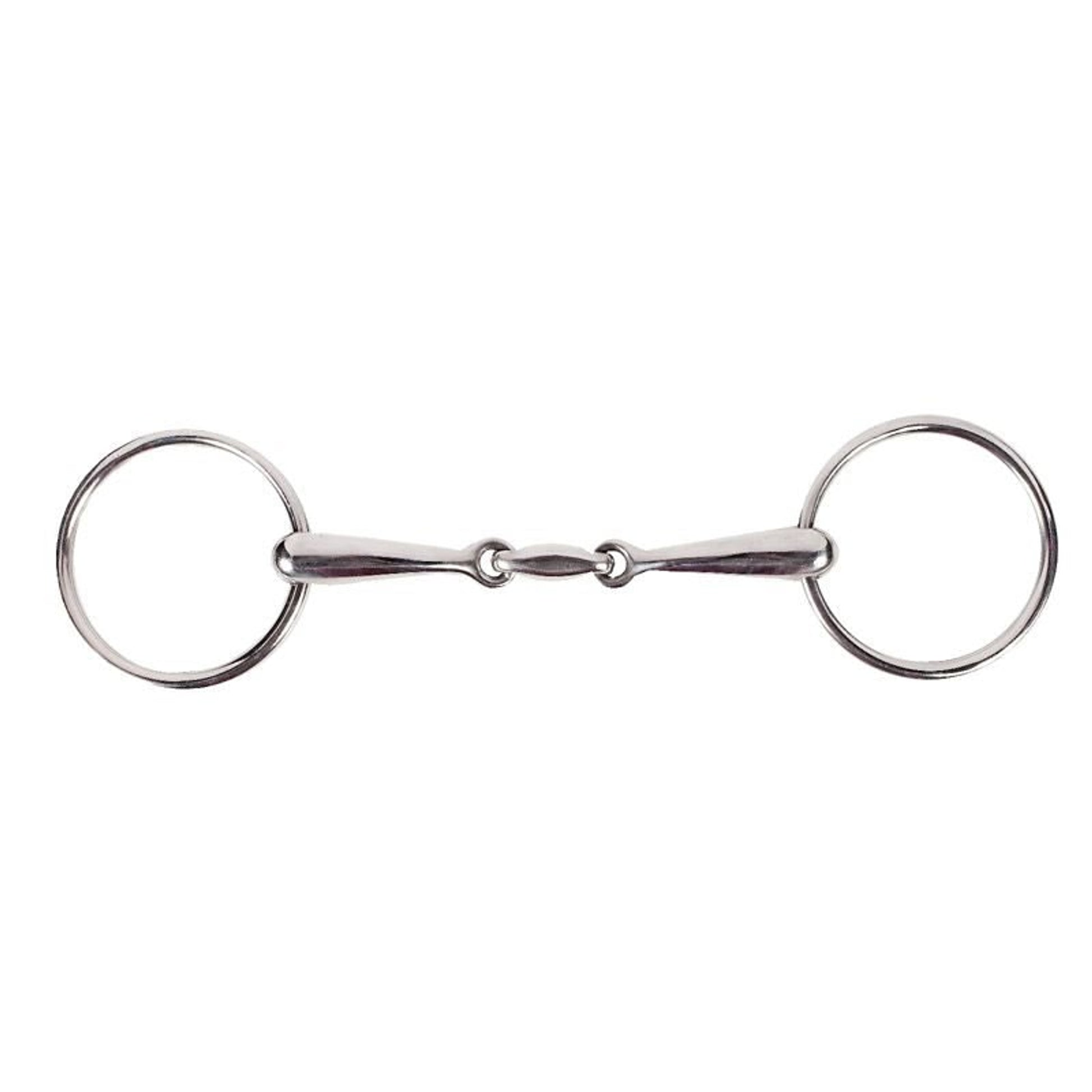 Horze Lozenge Link Loose Ring Snaffle Bit