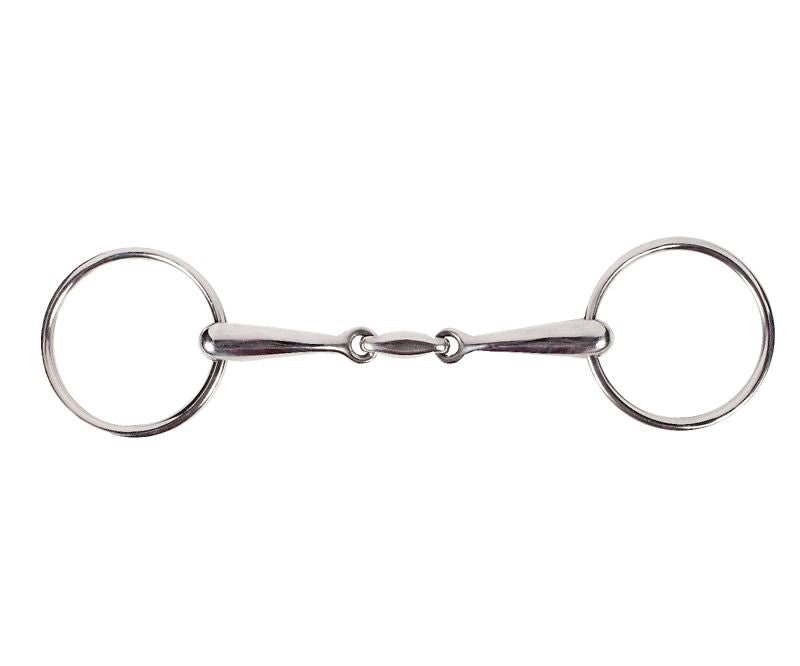 Horze Lozenge Link Loose Ring Snaffle Bit