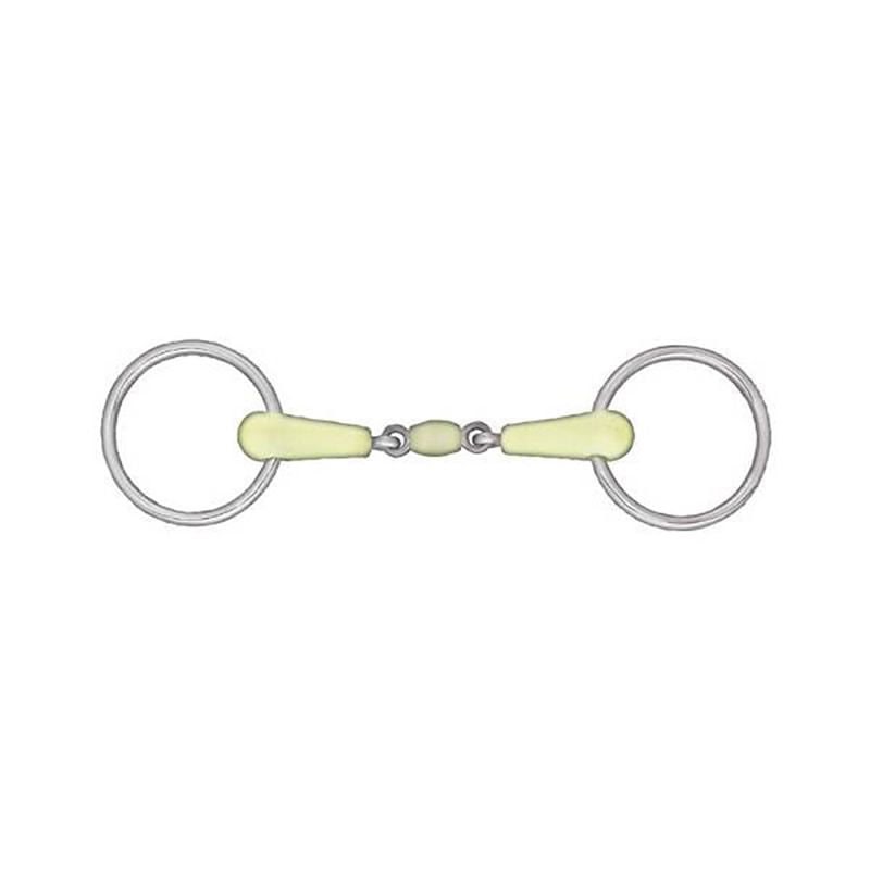 Horze Apple Flavor Peanut Link Snaffle Bit