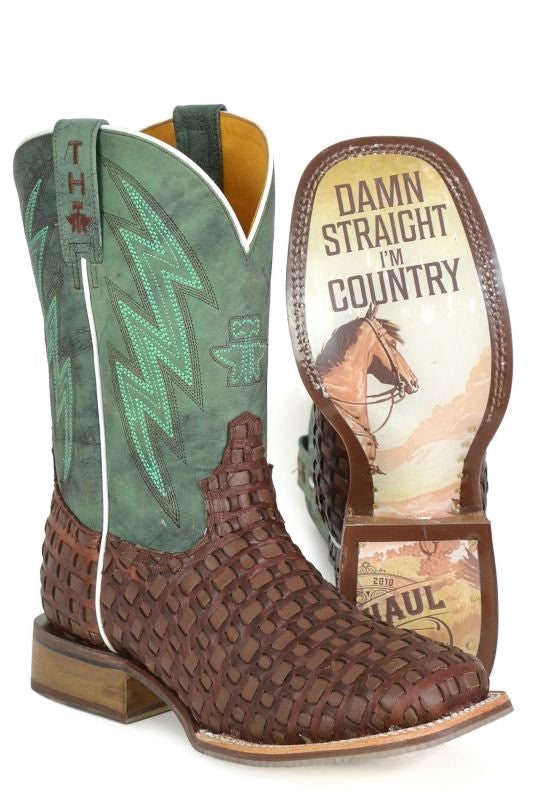 Tin Haul Mens Im Country Sole Boots