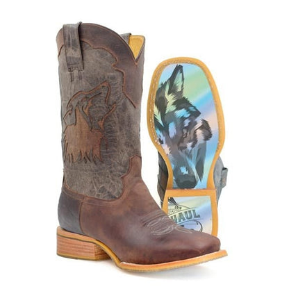 Tin Haul Mens Wolf Sole Boots