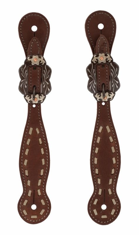 Weaver Buckstitch Dusk Spur Straps