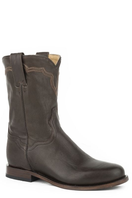 Stetson Mens Puncher Leather Boots