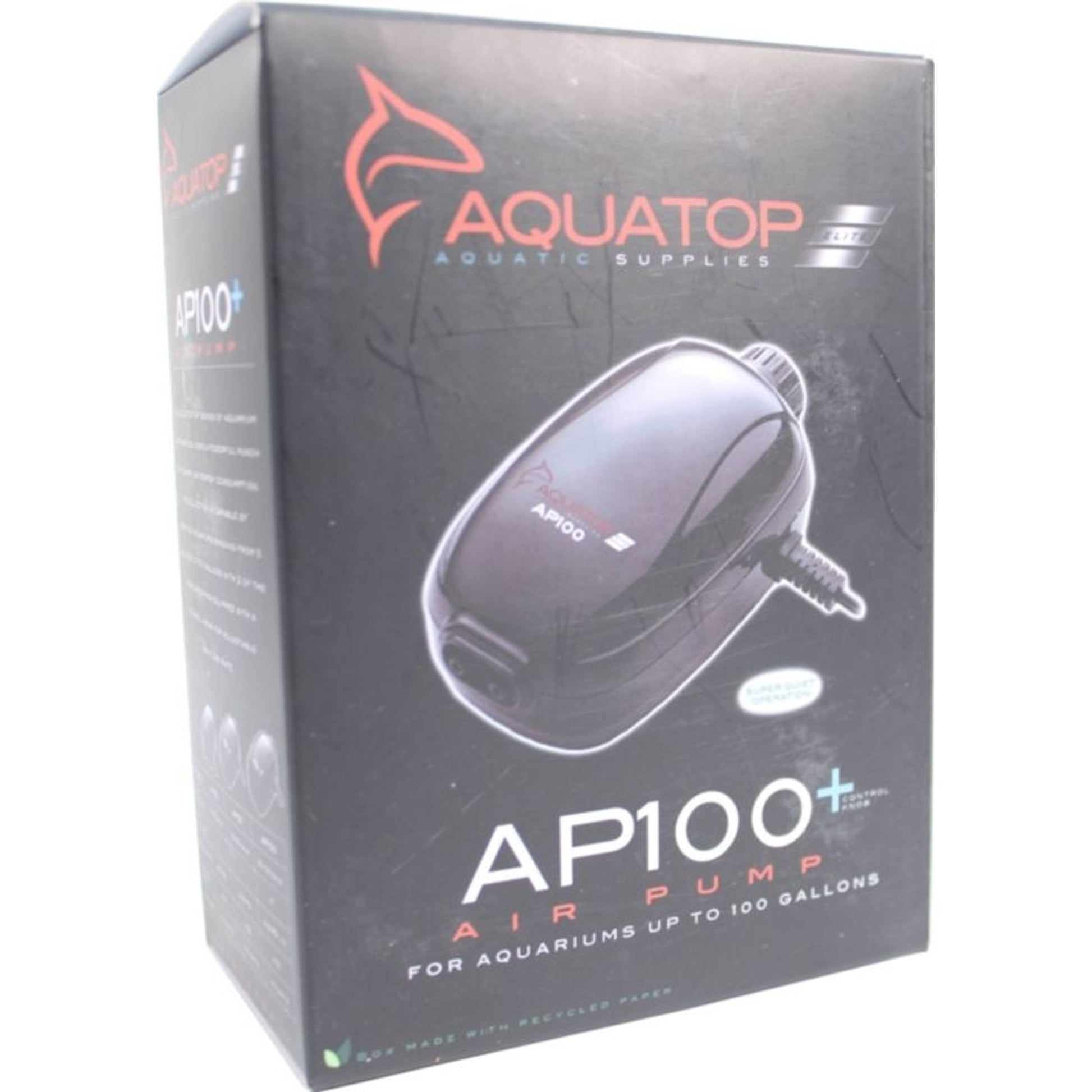 Aquatop Air Pump Dual Outlet 40 100 Gallon