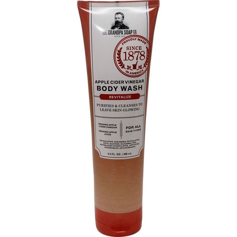Kirks Body Wash Apple Cider Vinegar 9.5 Oz