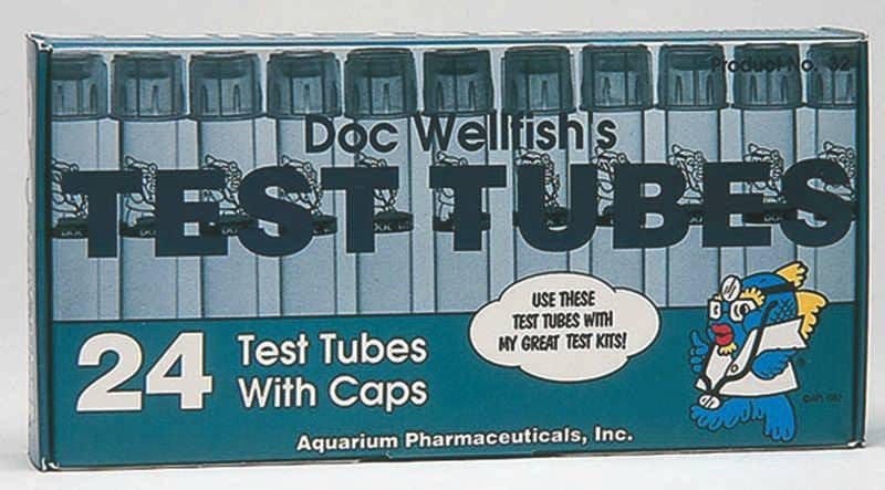 Doc Wellfishs Test Tubes With Caps 24 Pack
