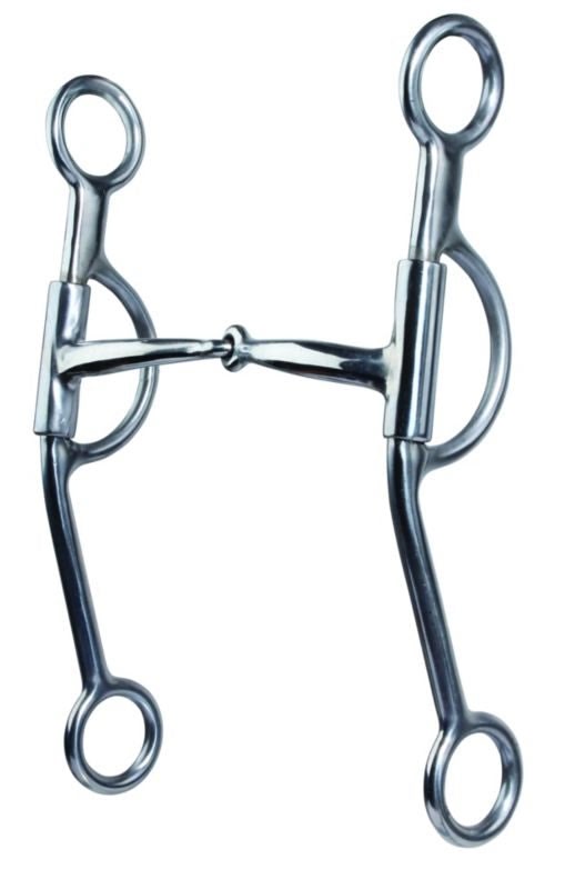 Professionals Choice Loomis Snaffle Silver 8 1/2In