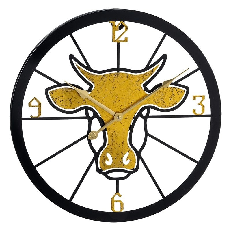 Cow Wall Clock