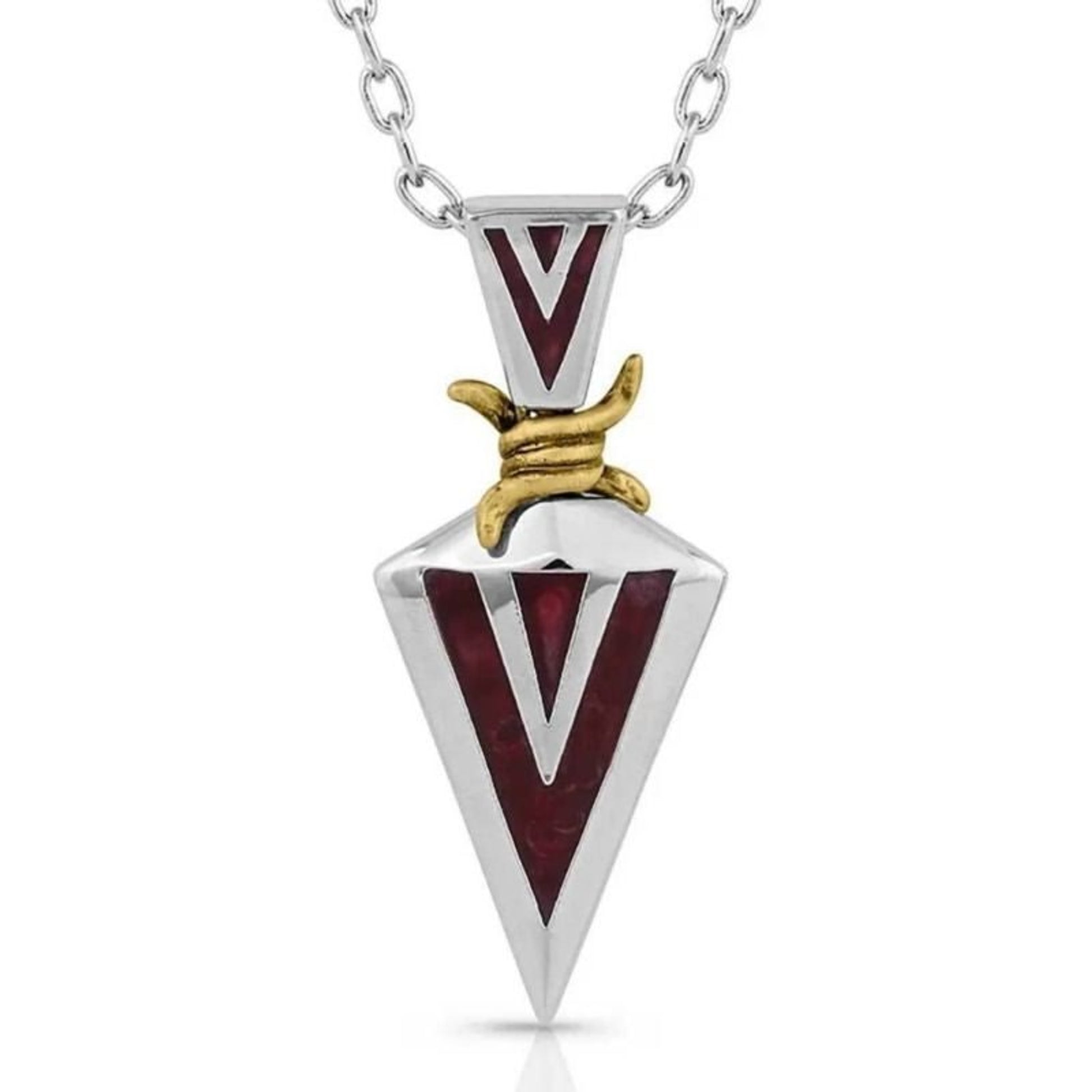 Montana Silversmiths Red Rock Armor Necklace