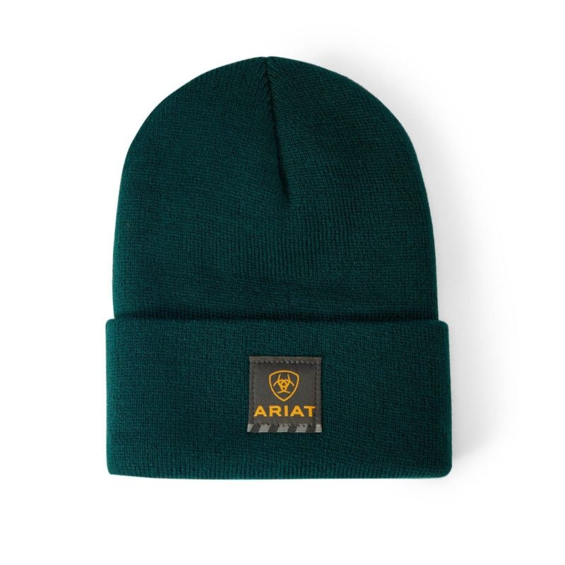 Ariat Mens Rebar Watch Cap One Size Dark Green