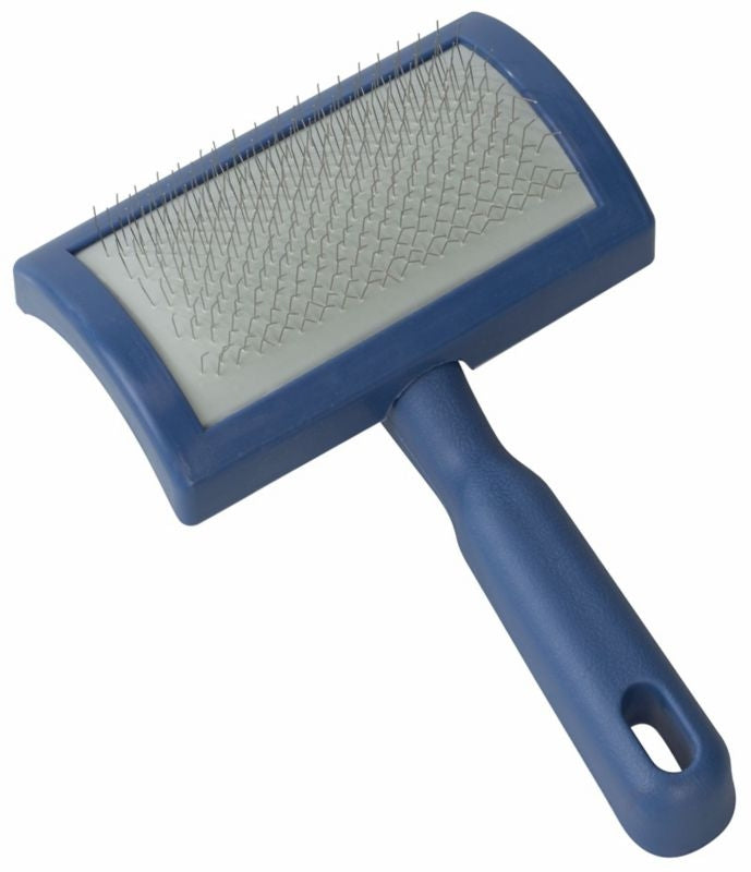Plastic Slicker Brush Navy