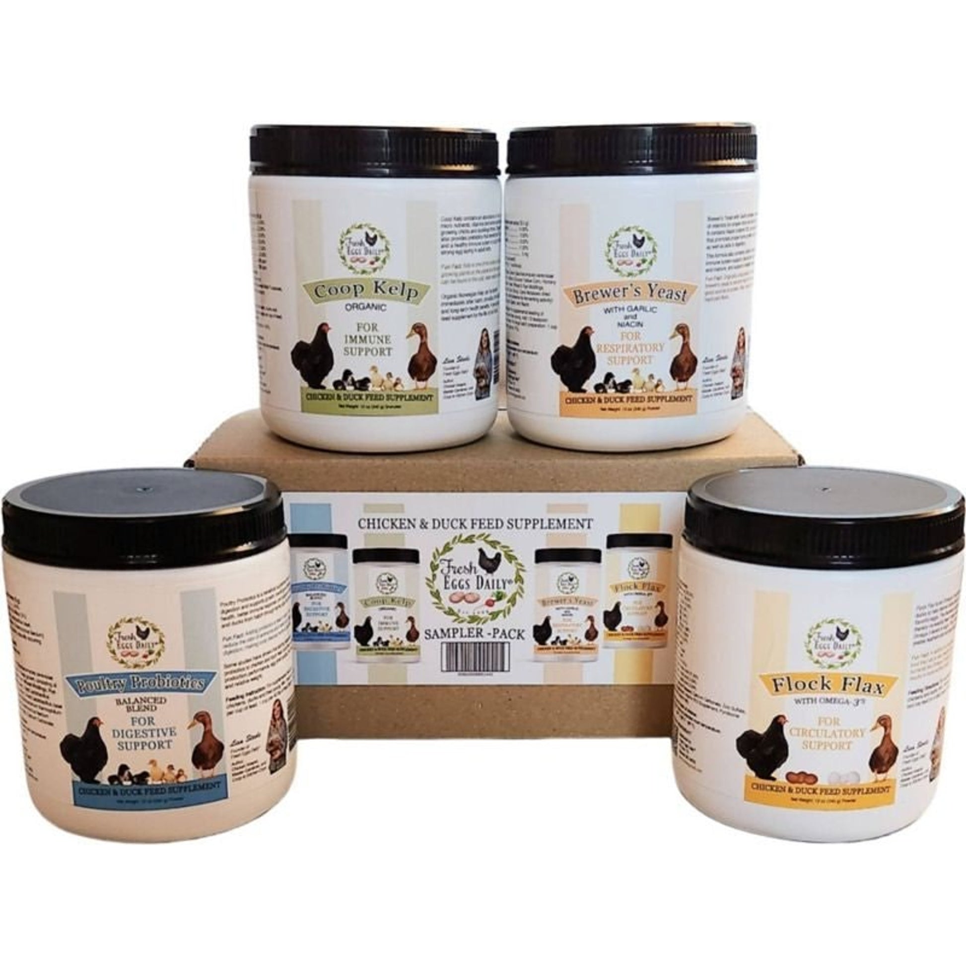 Fresh Eggs Daily Supplement Sampler Kit