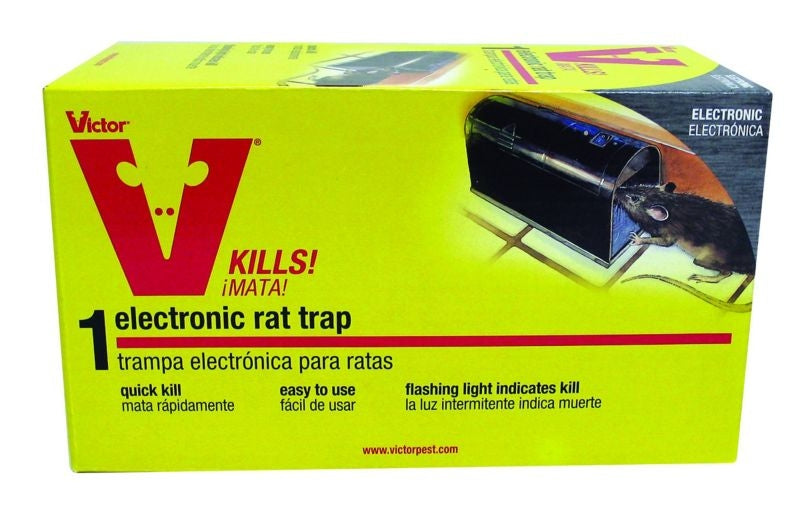 Victor Electronic Rat Trap Black