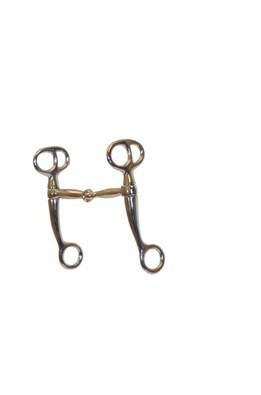Weaver Tom Thumb Snaffle Bit Nickel Plated 5