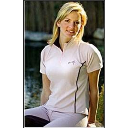Tuffrider Cotton Lounge Pants Pink/White Xl Ladies