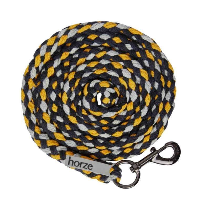 Horze Wicklow Lead With Snap Dark Navy 6.5 Feet