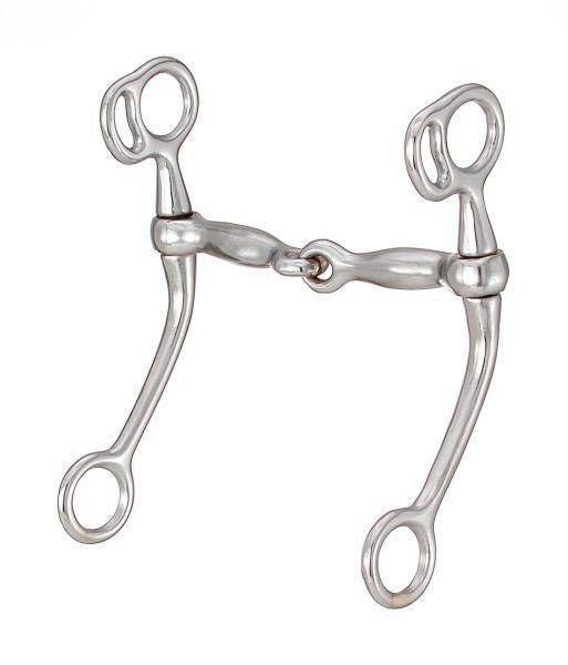 Weaver Tom Thumb Snaffle Bit Chrome Plated 5