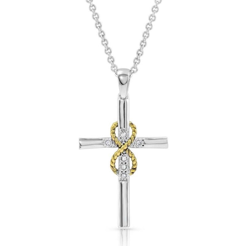 Montana Silversmiths Eternal Faith Cross Necklace