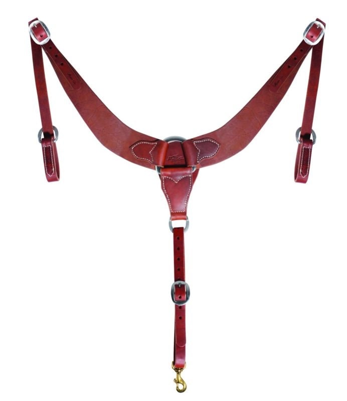 Pros Choice Pulling Breast Collar Heavy Oil Horse