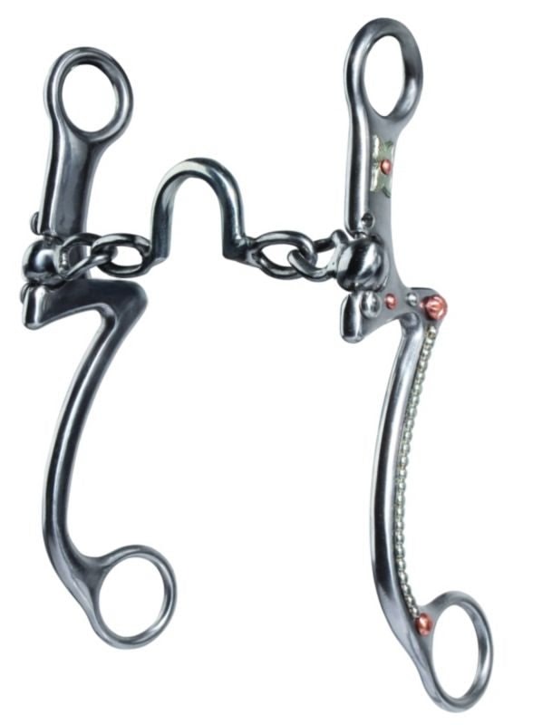 Pros Choice 7 Shank Ported Chain Silver 8In