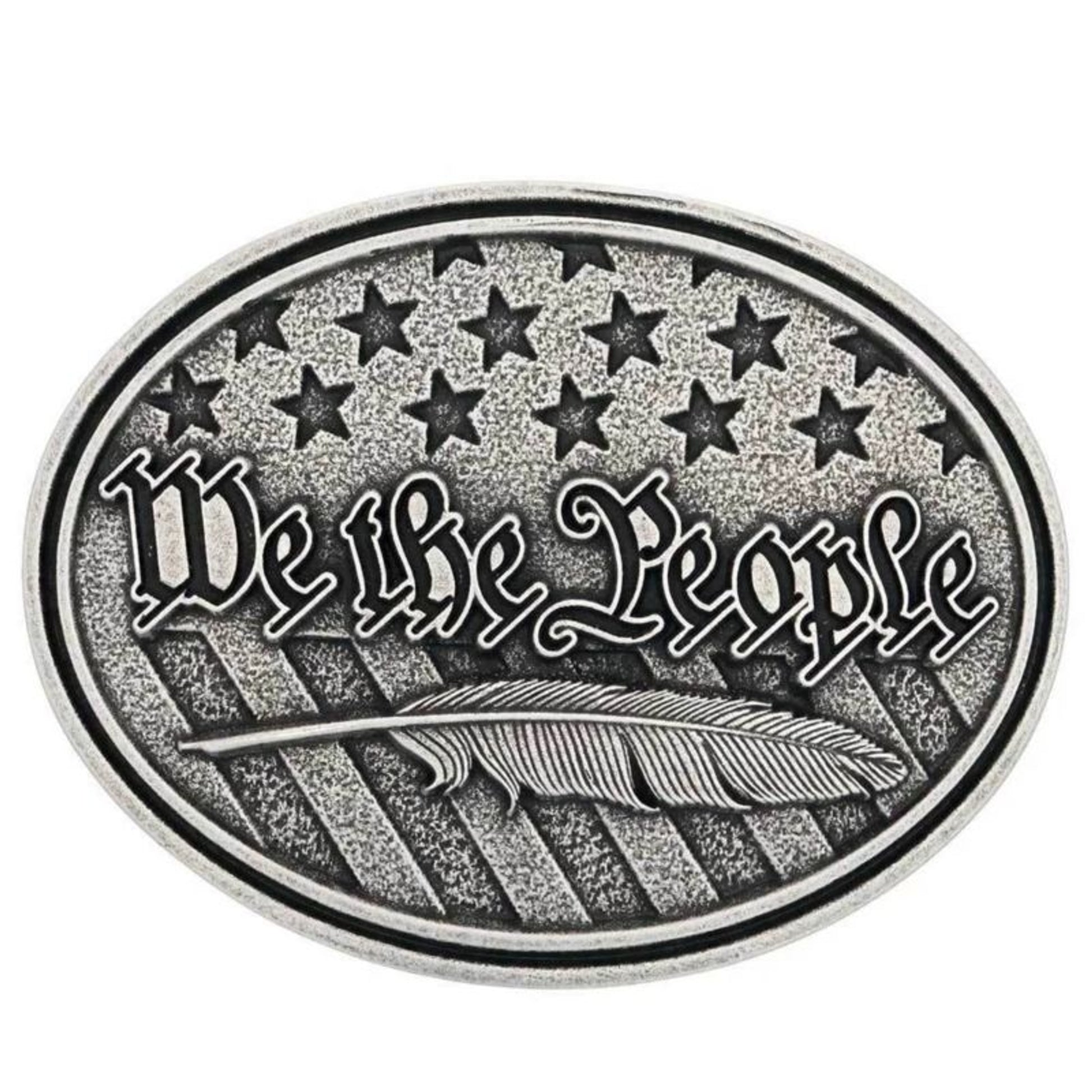 Montana Silversmiths We The People Attitude Buckle
