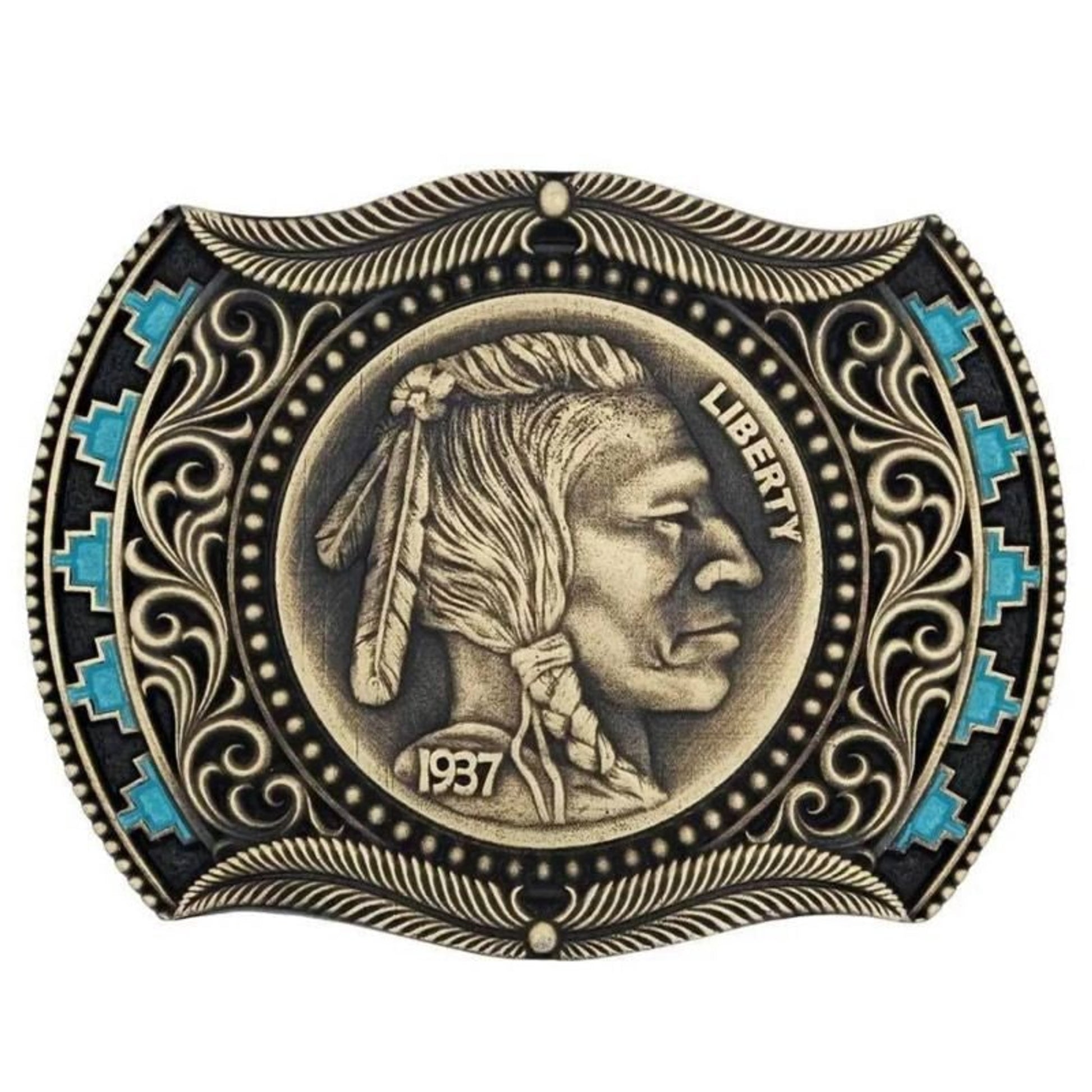 Montana Silversmiths Wind And Spirit Buckle