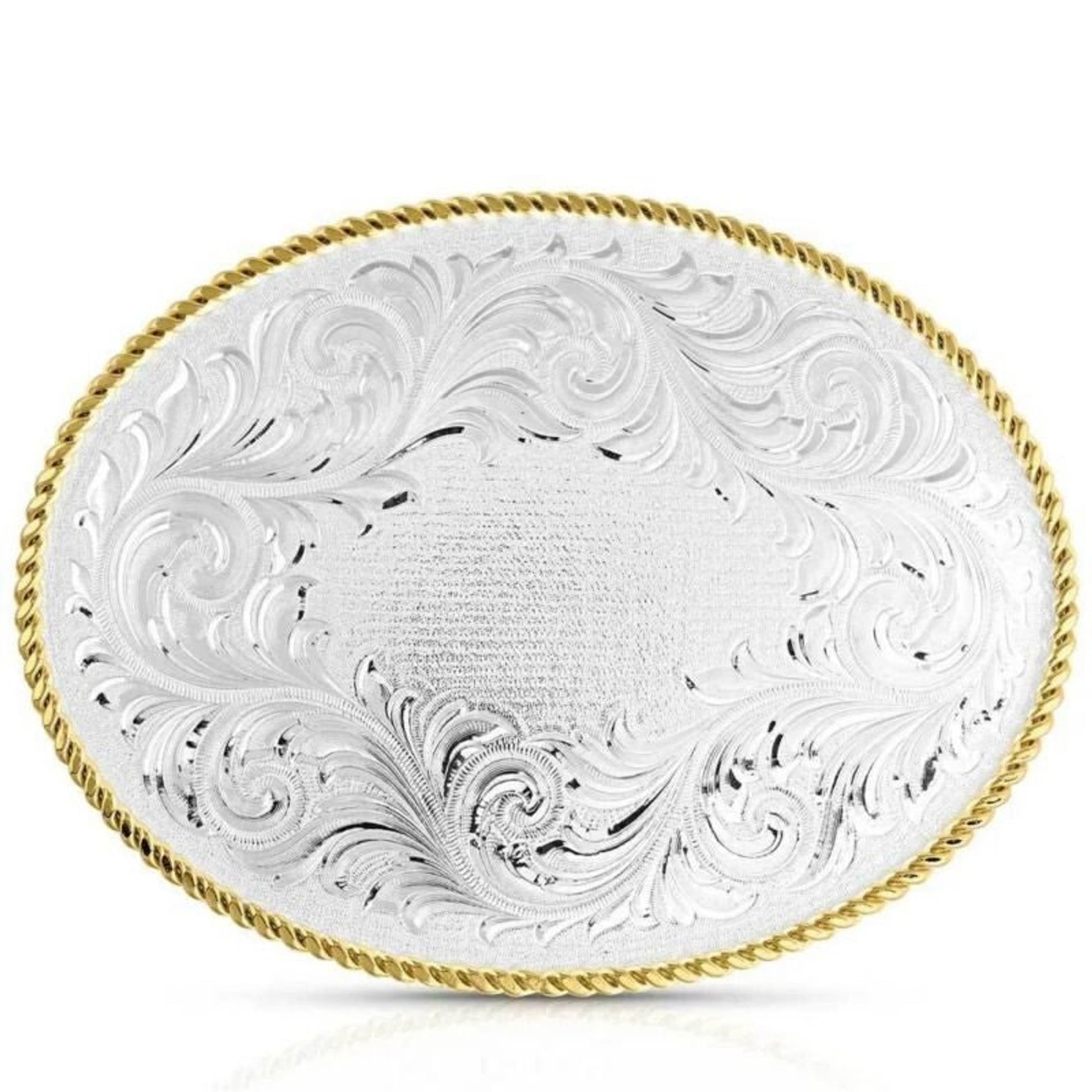 Montana Silversmiths Western Custom Oval Buckle