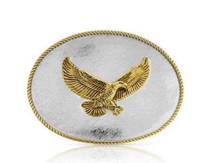 Montana Silversmiths Rippling Waters Eagle Buckle