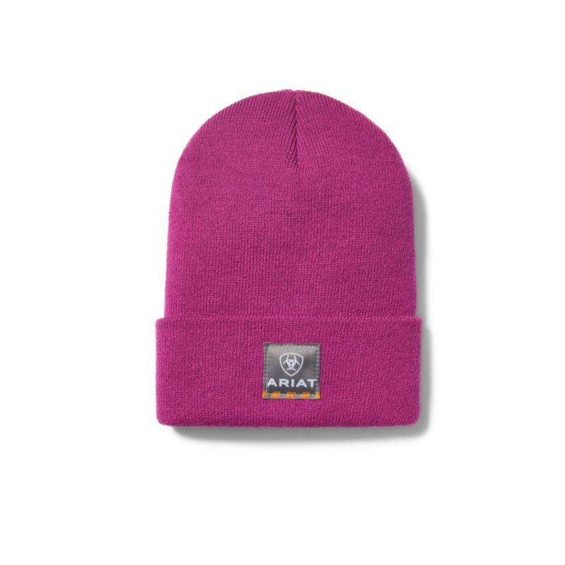 Ariat Ladies Rebar Watch Cap Summer Plum