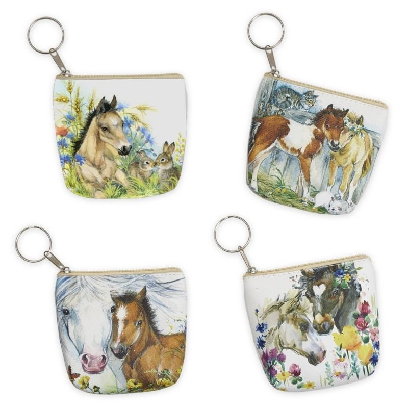 Awst Intftl Set Of 12 Coin Purses 4In X 4In